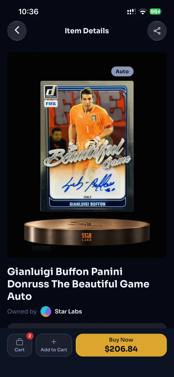 Iconic cards